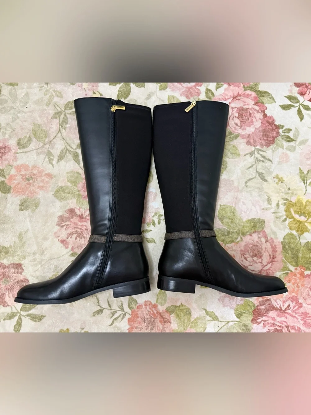 NWT Michael Kors 100% Leather Finley Boot